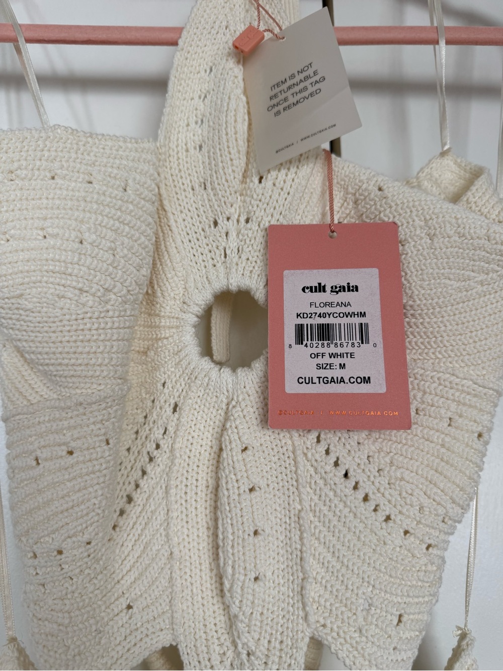 NWT! Cult Gaia Floreana Knit Dress Size M - Picture 9 of 13